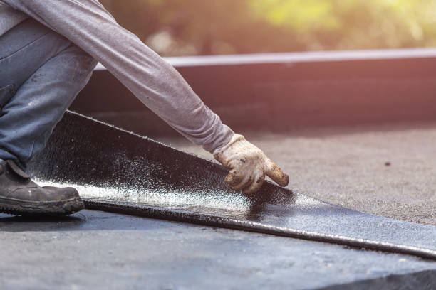 Professional Crawl Space Encapsulation technician working in Newbury, OH